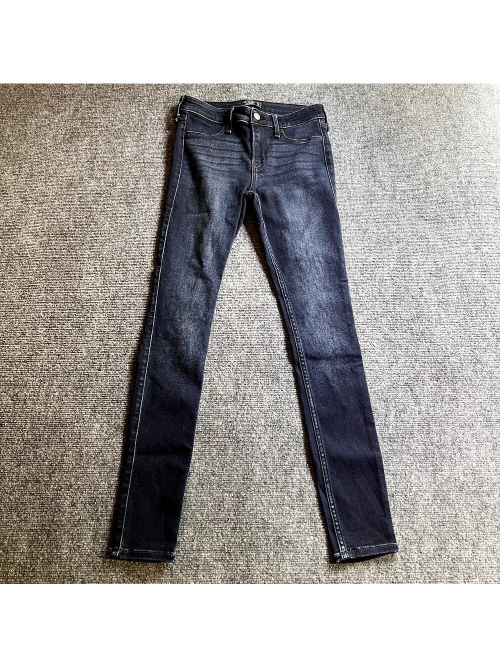 Abercrombie & Fitch Low Rise Jean Legging Womens 26  Dark Wash Skinny Jeans